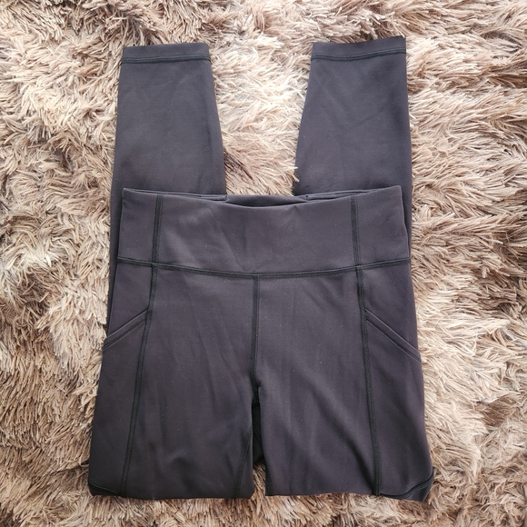 Lululemon Invigorate High-Rise Tight 25" Black Size 6 - Picture 8 of 15